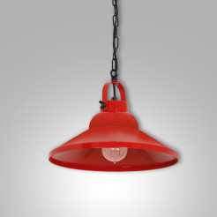 żyrandol   red 1xE27 06180