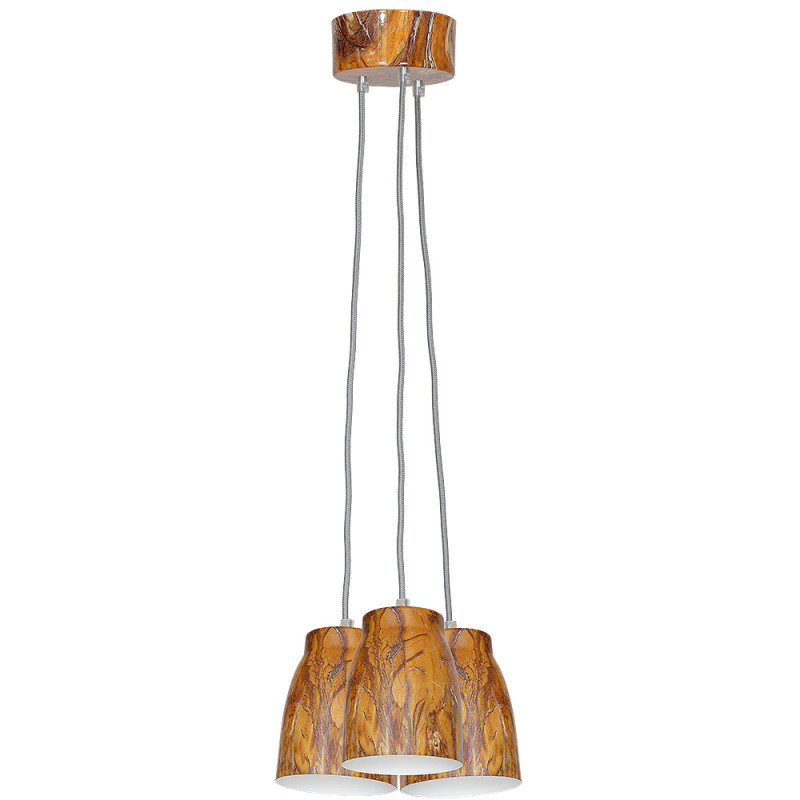 spot Nise white/wood 2xGU10 07045