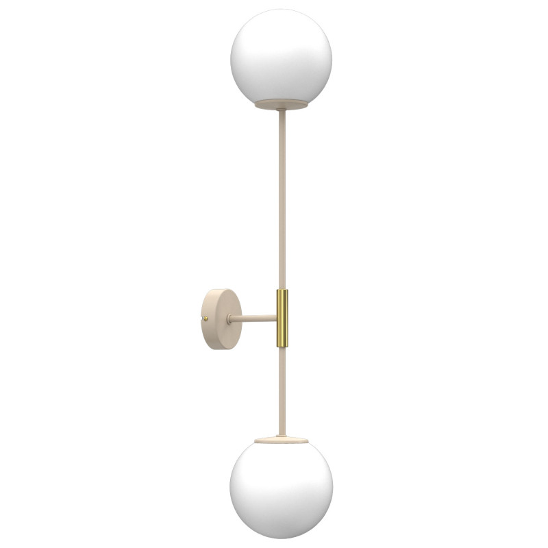 kinkiet  beige/gold 2xE27 07884