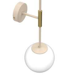 kinkiet  beige/gold 2xE27 07884