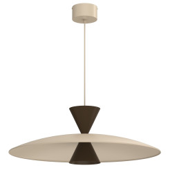żyrandol  beige/brown 1xGX53 07986