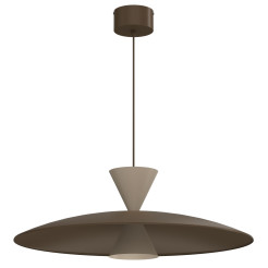 żyrandol  brown/beige 1xGX53 07988