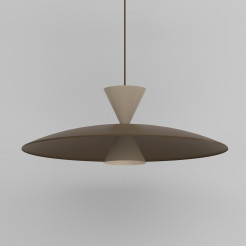 żyrandol  brown/beige 1xGX53 07988