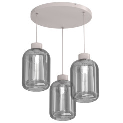żyrandol plate  cashmere (glass: 2988) 3xE27 08009