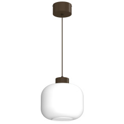 żyrandol  brown (glass: 2984) 1xE27 08010