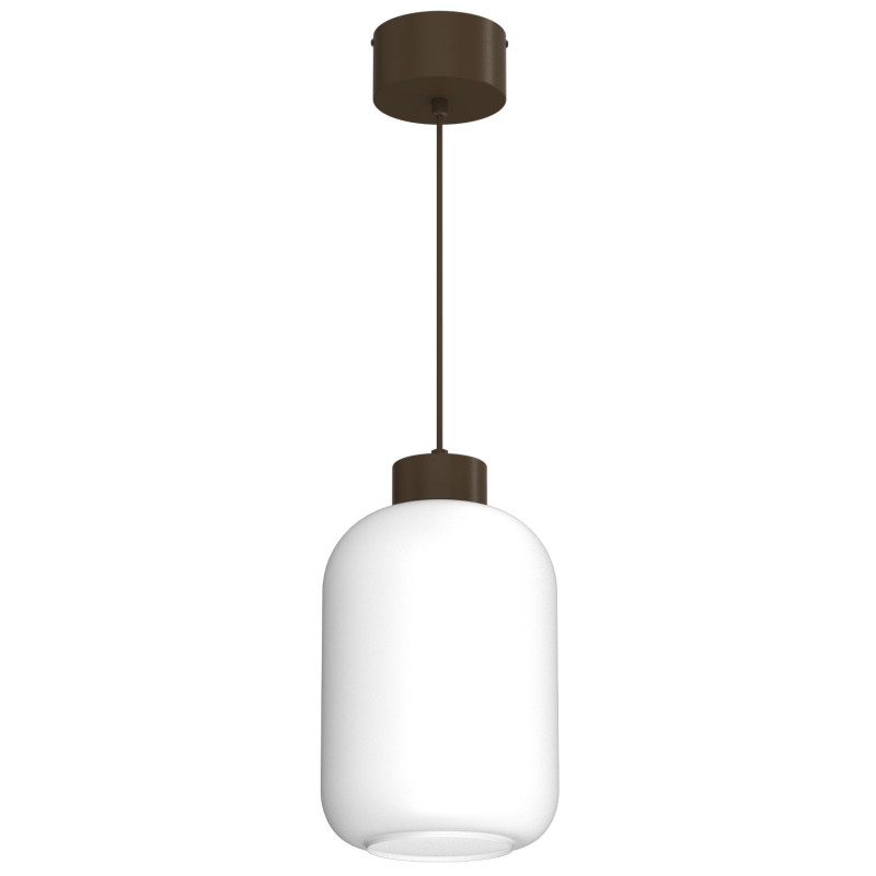 żyrandol  brown (glass: 2987) 1xE27 08011