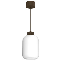 żyrandol  brown (glass: 2987) 1xE27 08011