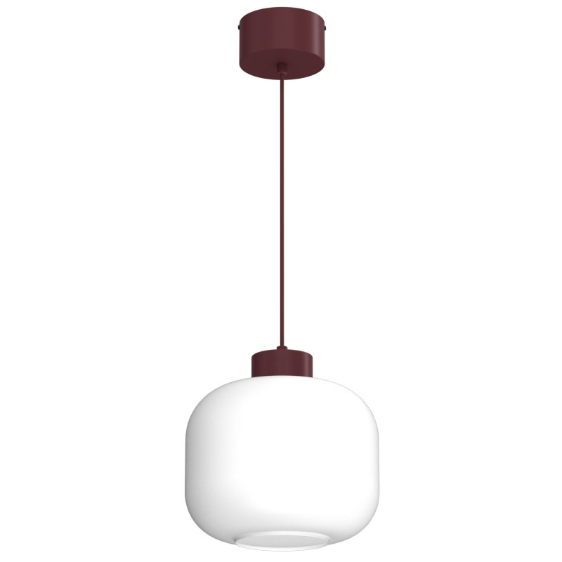żyrandol  burgundy (glass: 2984) 1xE27 08014