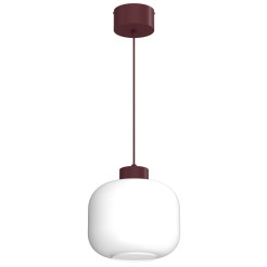 żyrandol  burgundy (glass: 2984) 1xE27 08014