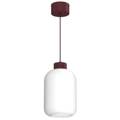 żyrandol  burgundy (glass: 2987) 1xE27 08015