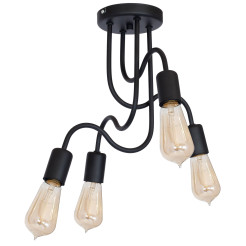 plafon  black 4xE27 08060