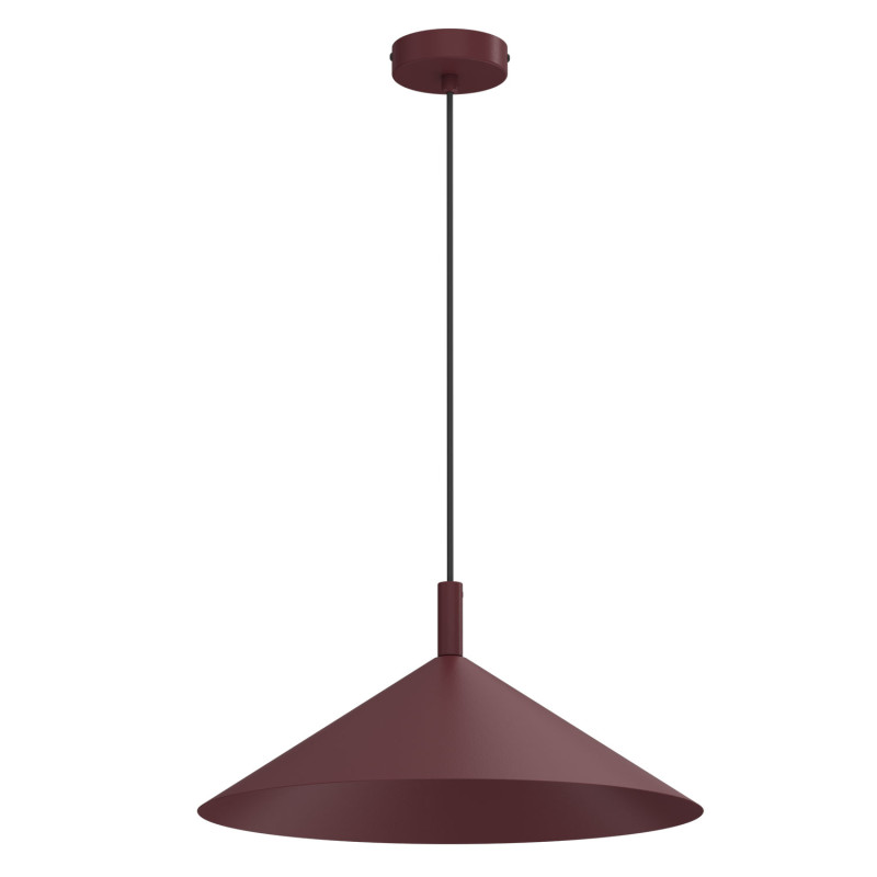 żyrandol dia 400  burgundy (RAL 3005) 1xGX53 08186