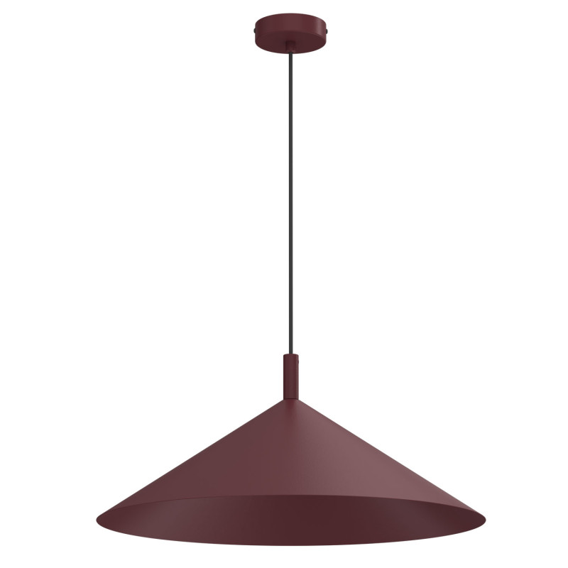 żyrandol dia 500  burgundy (RAL 3005) 1xGX53 08187