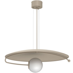 żyrandol  beige (glass: 2815) 1xE27 08188