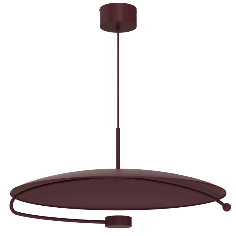 żyrandol  burgundy 1xGX53 08195