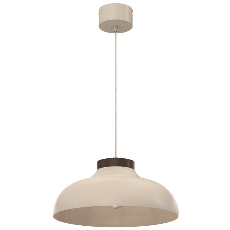 żyrandol  beige/brown 1xE27 08483