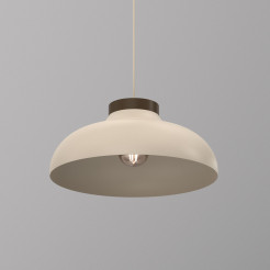 żyrandol  beige/brown 1xE27 08483