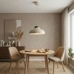 żyrandol  beige/brown 1xE27 08483