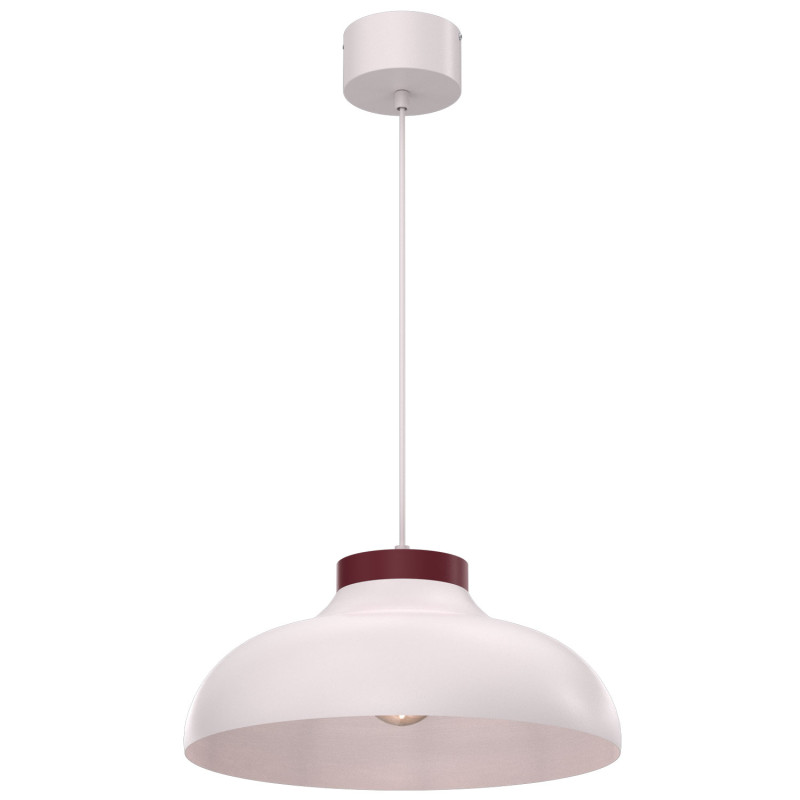 żyrandol  cashmere/burgundy 1xE27 08485