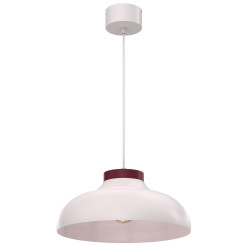 żyrandol  cashmere/burgundy 1xE27 08485