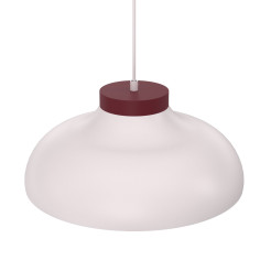 żyrandol  cashmere/burgundy 1xE27 08485