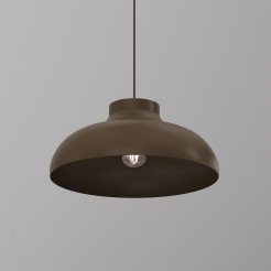żyrandol  brown 1xE27 08486