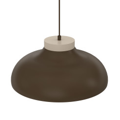 żyrandol  brown/beige 1xE27 08487