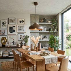 żyrandol  brown/beige 1xE27 08487
