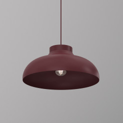 żyrandol  burgundy 1xE27 08488