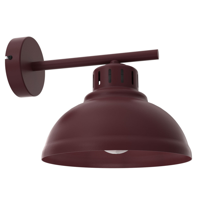 kinkiet  burgundy 1xE27 08879