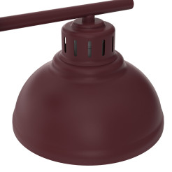 kinkiet  burgundy 1xE27 08879