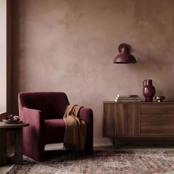 kinkiet  burgundy 1xE27 08879