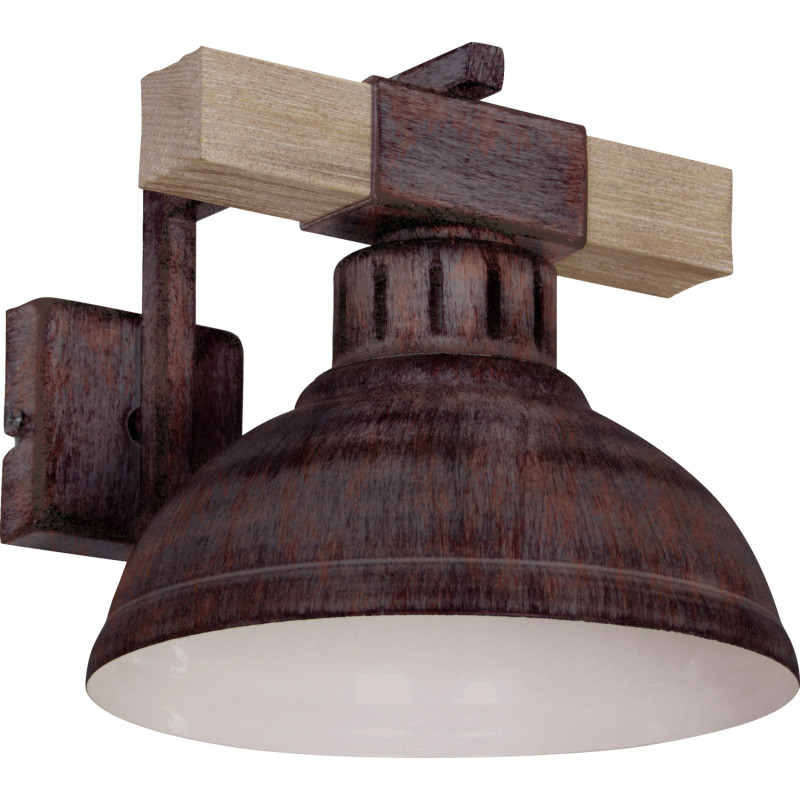 kinkiet  natural wood 1xE27 09055