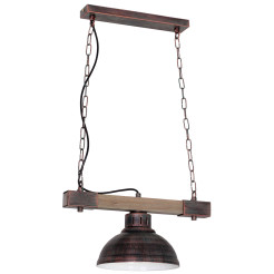 żyrandol  natural wood 1xE27 09056