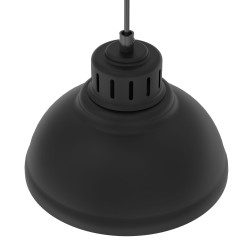 żyrandol  black 1xE27 09081