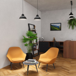 żyrandol  black 2xE27 09082