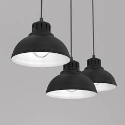 żyrandol  black 3xE27 09083
