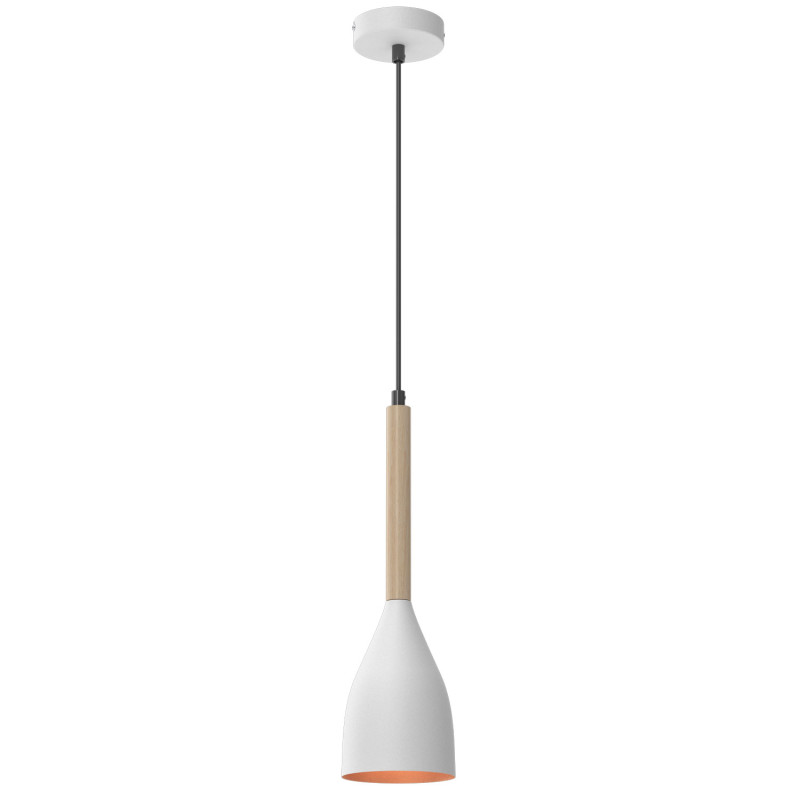 żyrandol  white/gold 1xE27 09106