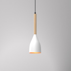 żyrandol  white/gold 1xE27 09106