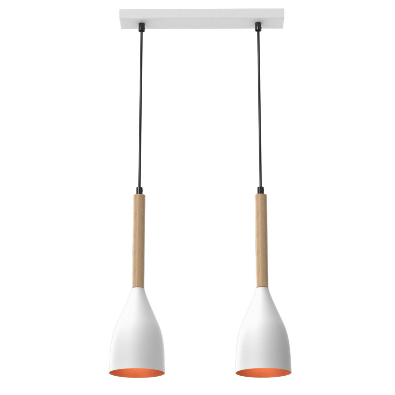 żyrandol  white/gold 2xE27 09107