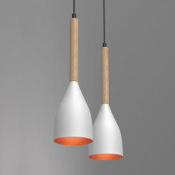 żyrandol  white/gold 2xE27 09107