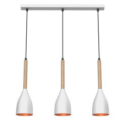 żyrandol  white/gold 3xE27 09108