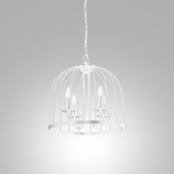 żyrandol  white 4xE14 09163