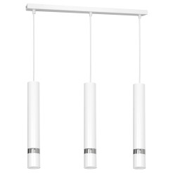żyrandol  white/chrome 3xGU10 09490