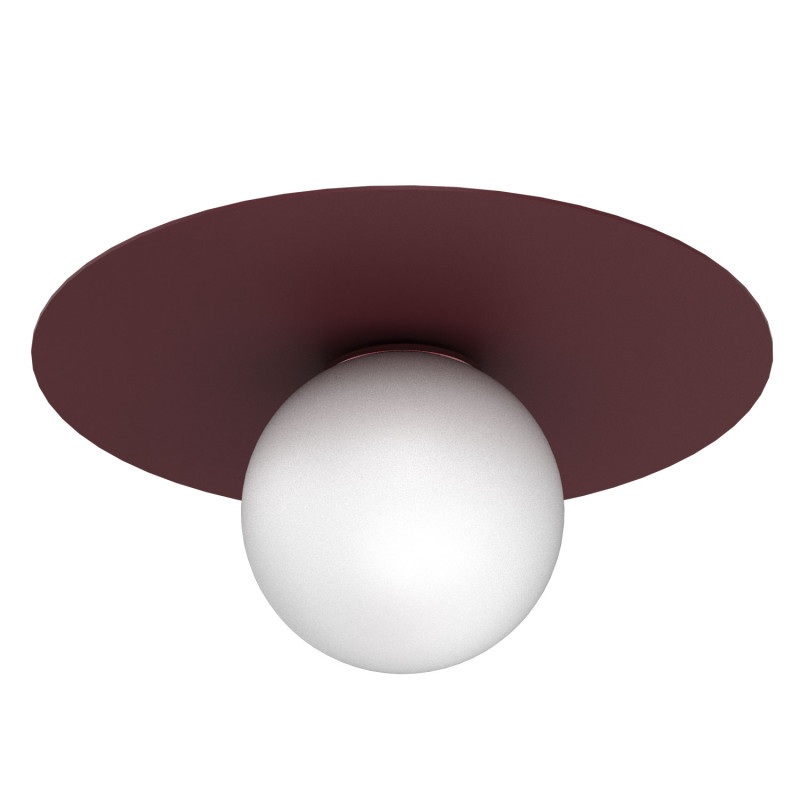 plafon  burgundy 1xE27 09555