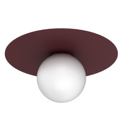 plafon  burgundy 1xE27 09555