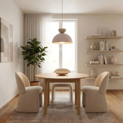 żyrandol dia 380  cashmere/beige 1xE27 09710