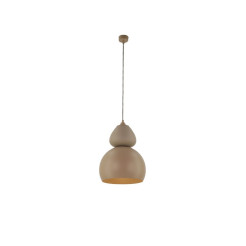 TIGALI 1 - lampa zwieszana ceramiczna - beż - SKU 5241