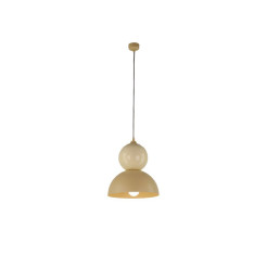 TIGALI 2 - lampa zwieszana ceramiczna - żółty piasek - SKU 5242