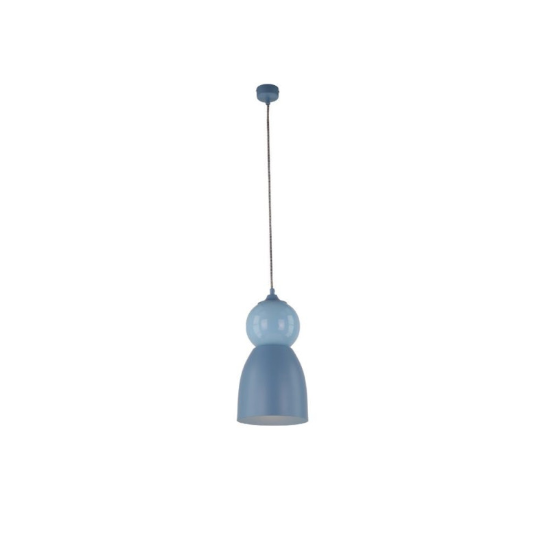 TIGALI 4 - lampa zwieszana ceramiczna - niebieski denim - SKU 5244